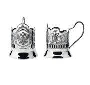 3401071010ф подстаканник серебряный (Серебро 925)