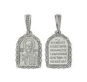 3407035144 Подвеска Николай Чудотворец (Серебро 925)